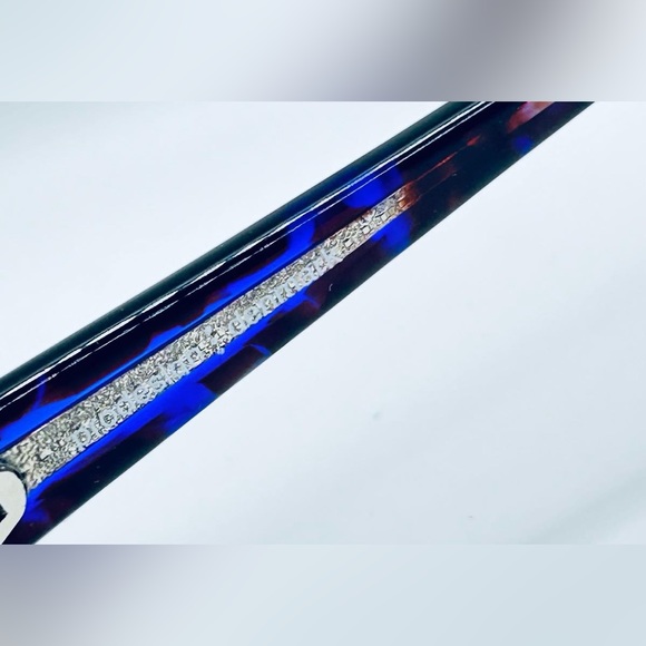 Vintage Pro Design 1748 Purple Oval Sunglasses Frames Only - Picture 7 of 8